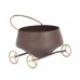 Wine Shape Bowl Snacks Platter With Wheels